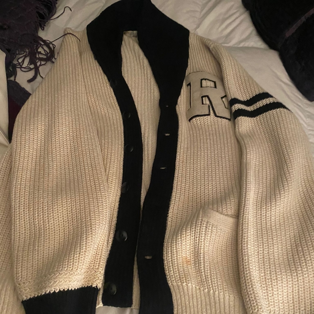 Vintage Rugby cardigab